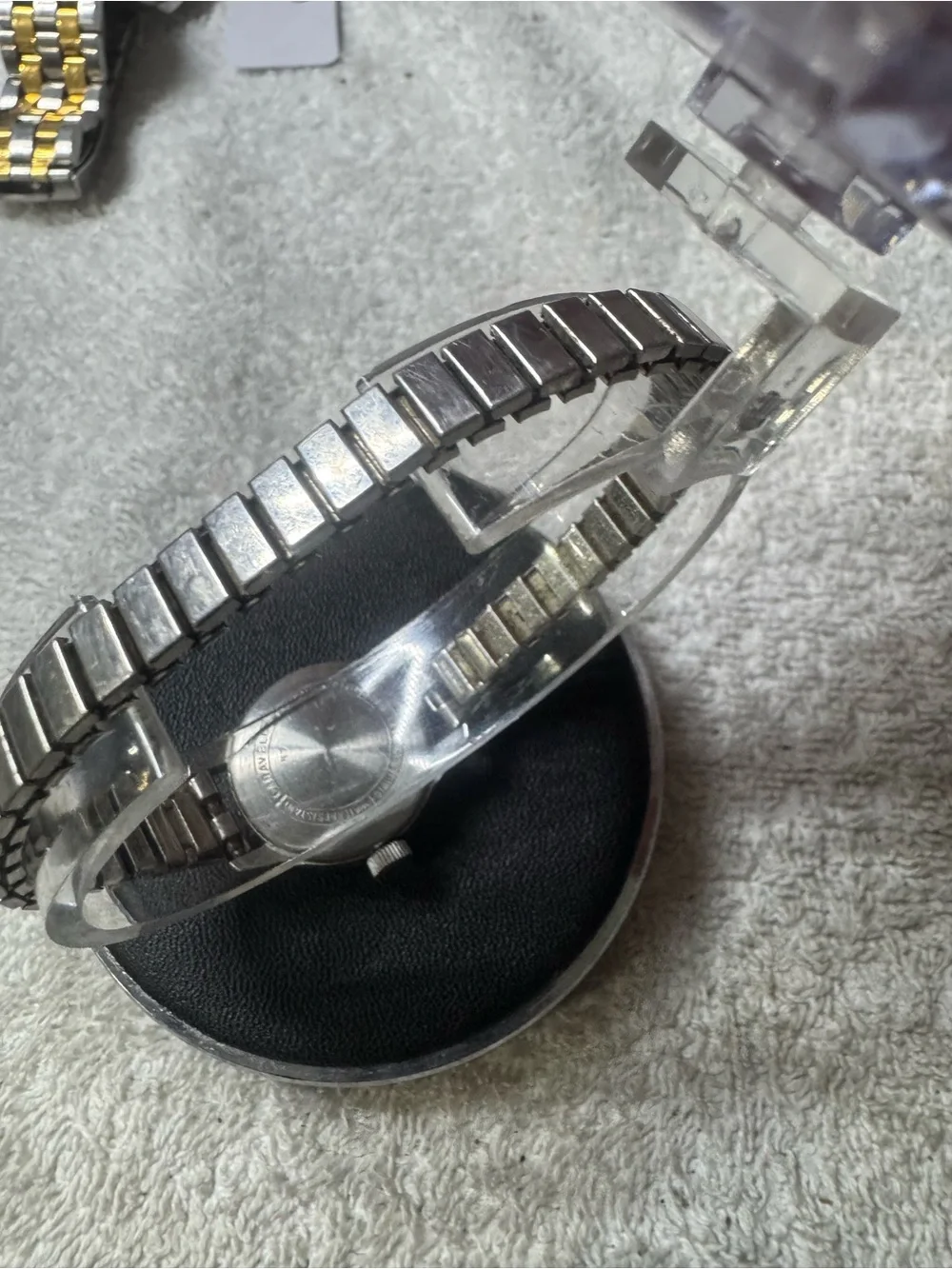 Caravelle Silver Dial Water-Resistant Women's Wristwatch